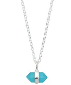 OPEN PENCIL 10MM CHAIN BLUE ONYX