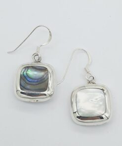 Alternative view of DOUBLE SIDED ABALONE/MOP 10MM