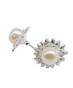 STUD 6MM FLOWER