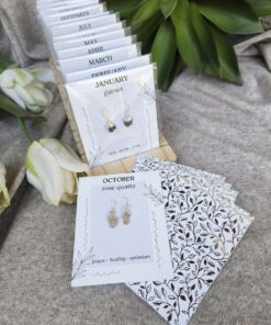 EARINGS ROUGH FULL SET OF 12
