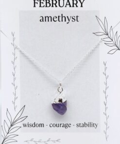 AMETHYST ROUGH CARD