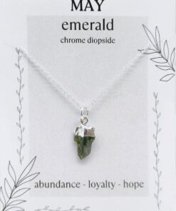 CHROME DIOPSIDE ROUGH CARD