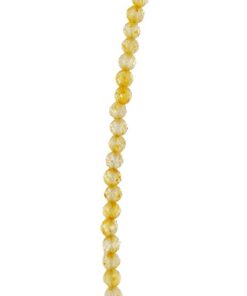 Alternative view of CITRINE BEADS NECKLACE