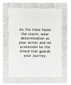 Alternative view of RHINO CARD