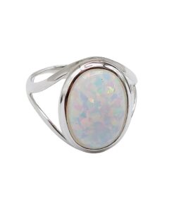 OPALINE WHITE 10X14MM